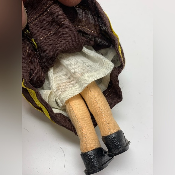 1950s Vintage 7” Eros Doll Florence Marche Made In Italy Hand-Painted Souvenir - Picture 5 of 5